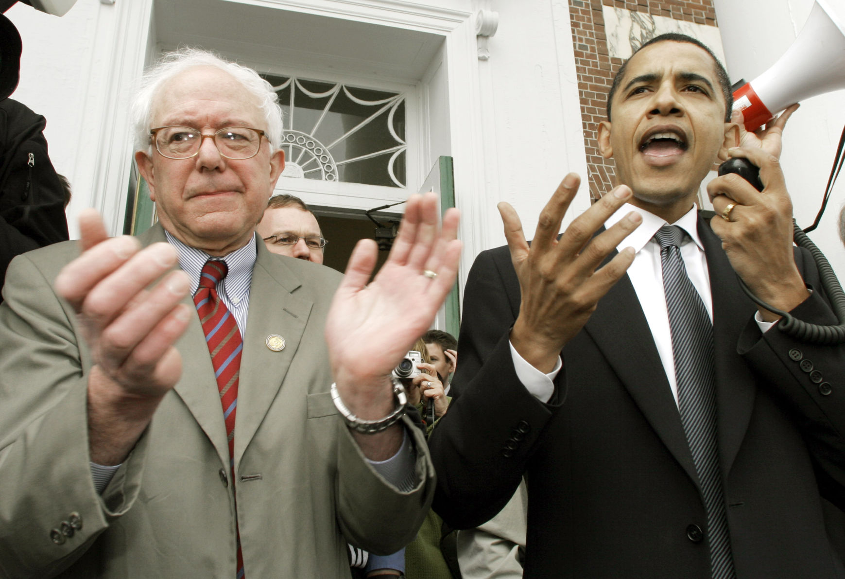 Bernie Sanders and Barack Obama, 2006